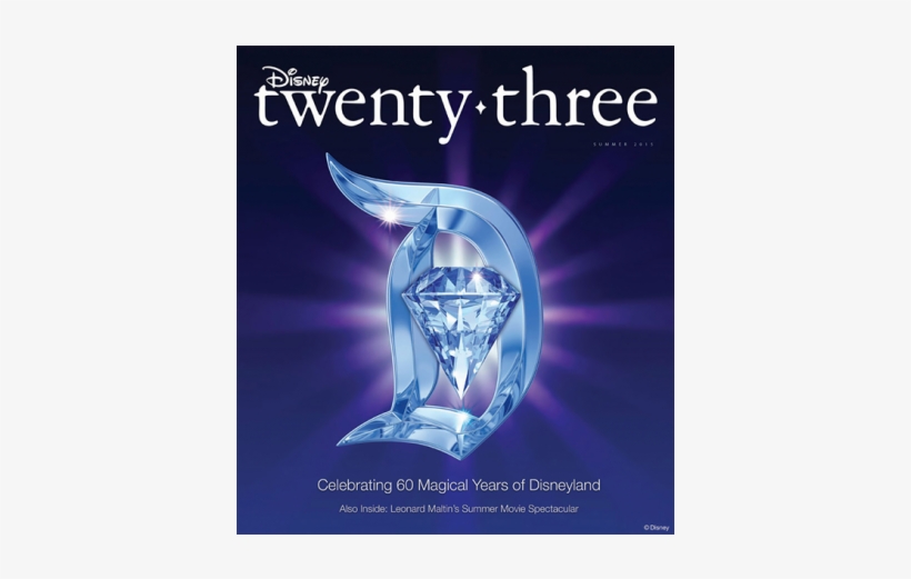 Disney Twenty-three Celebrates 60 Magical Years Of - Disney Twenty Three Magazine Logo, transparent png #441759