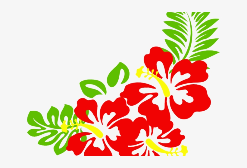 Flower - Hawaiian Flowers Clip Art, transparent png #442148