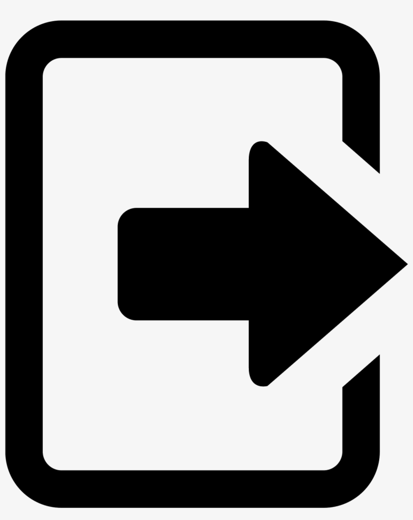 Phone Square Transparent Stock - Logout Png, transparent png #442494