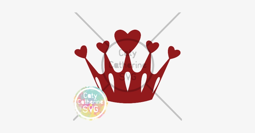 Heart Crown Princess Svg Cut File - Bullet Journal Dot Grid For 90 Days, Numbered Pages, transparent png #442528