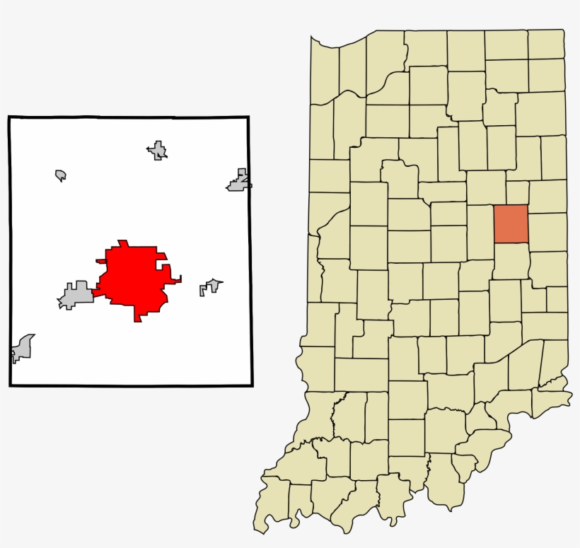 Open - Delaware County Indiana Outline, transparent png #442760