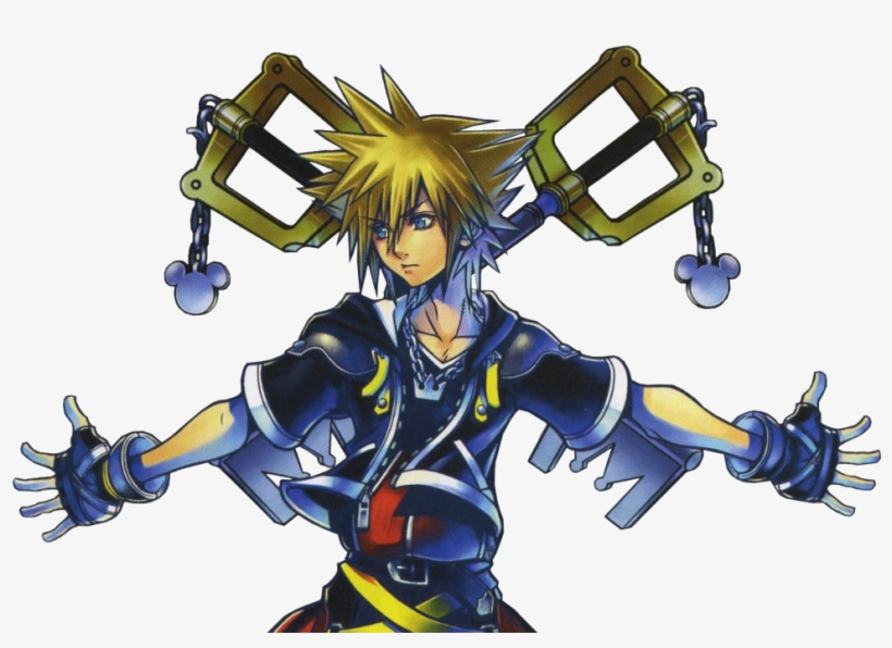 “i've Been Having These Weird Thoughts Lately Like, - Kingdom Hearts 2 Sora Artwork, transparent png #442904