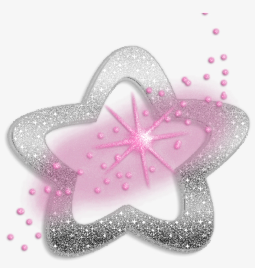 Png- Glitter Star By Miralkhan On Deviantart Image - Stars Logo Png Glitter, transparent png #442932