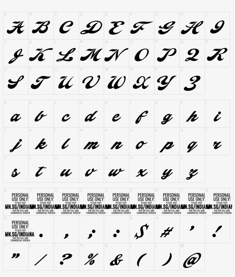 Font Characters - Fonte De Texto Indiana, transparent png #443105
