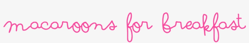 Macaroons For Breakfast - Calligraphy, transparent png #443309