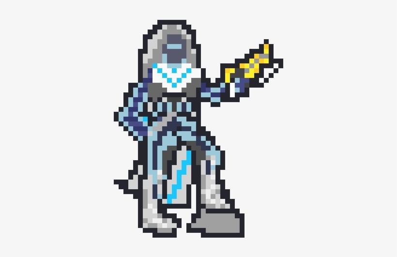 Destiny 2 Hunter - Destiny 2 Pixel Art, transparent png #443439