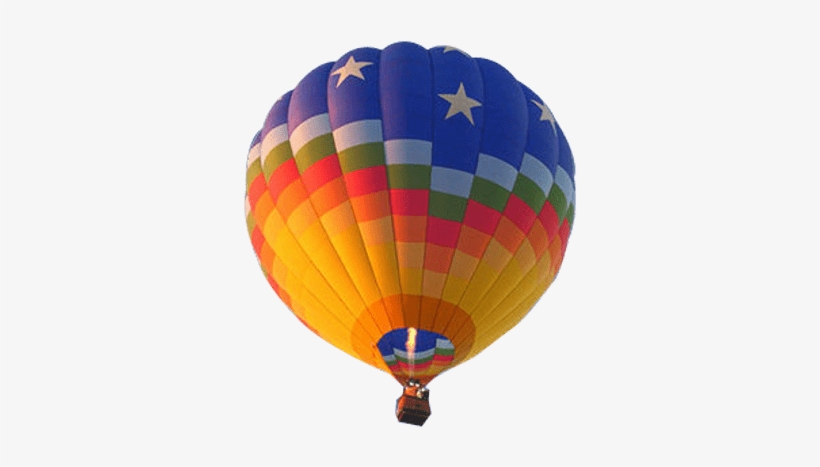 Hot Air Balloon From Below - Hot Air Balloon Transparent, transparent png #443839