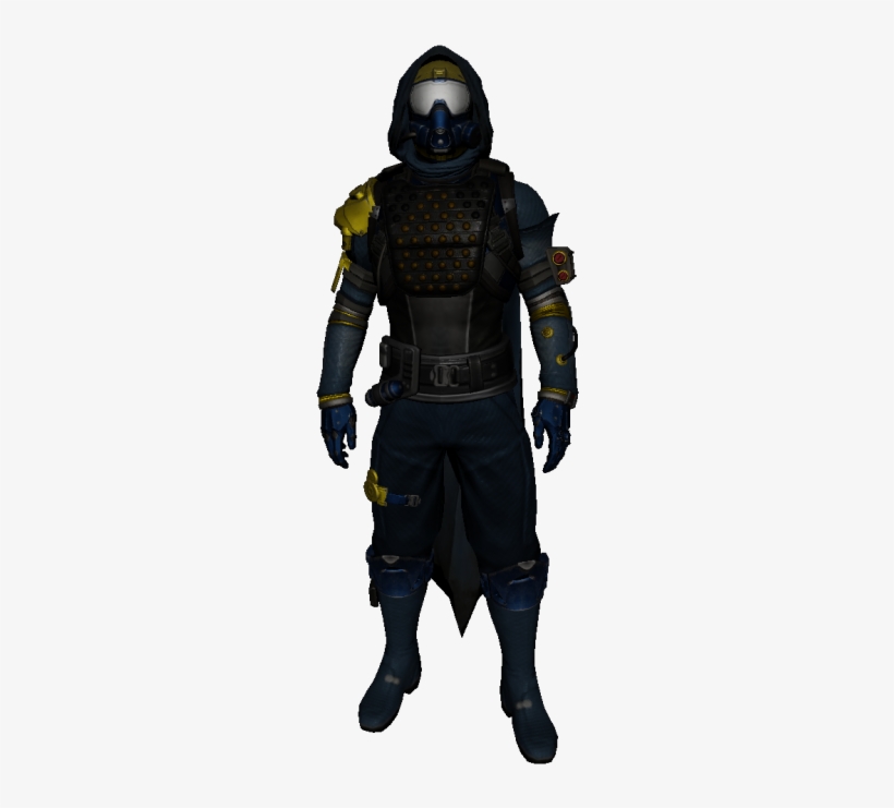 I Am One Bad To The Bone Hunter In Destiny - Figurine, transparent png #443993