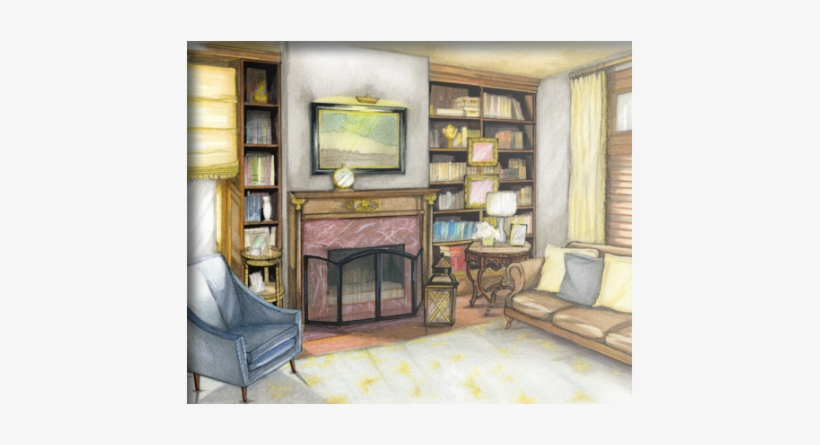 Picture - Living Room, transparent png #444172