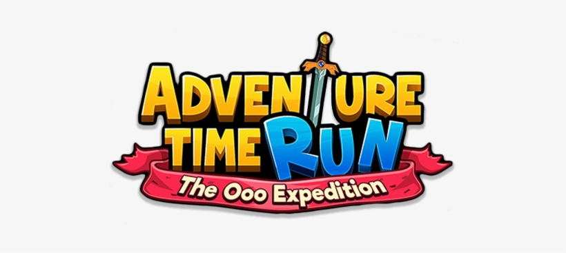 Adventure Time Run Logo, transparent png #444211