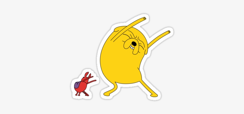 Jake Dance Adventure Time, Finn Jake - Adventure Time Jake Dance, transparent png #444270