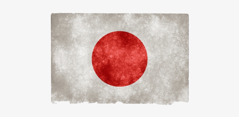 Download Japan Grunge Flag Png Image - Transparent Japanese Flag Png, transparent png #444636