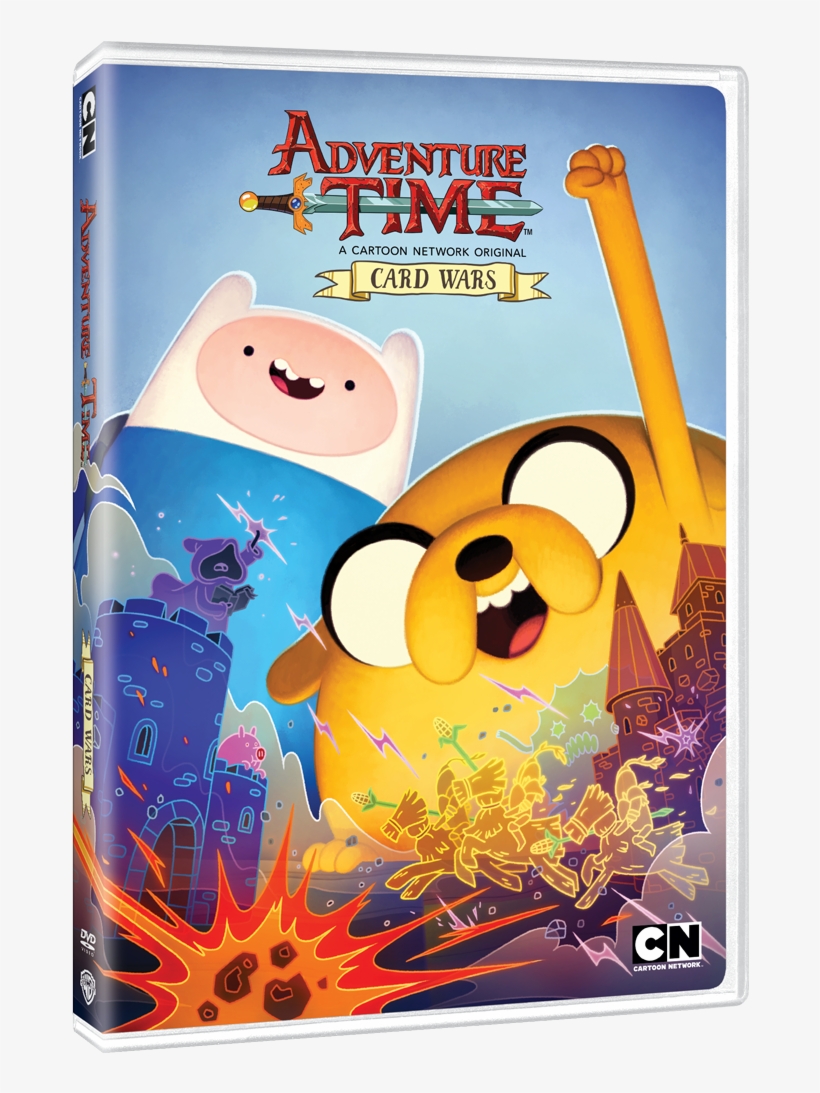 Cartoon Network's All-new “adventure Time - Adventure Time Card Wars Dvd, transparent png #444640