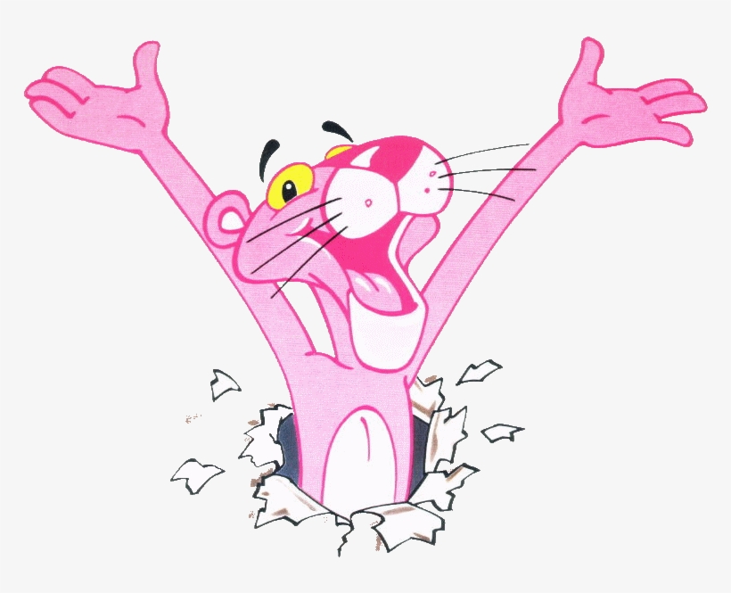 Pinkpanther028 - Pantera Rosa Dibujo Animado, transparent png #444676