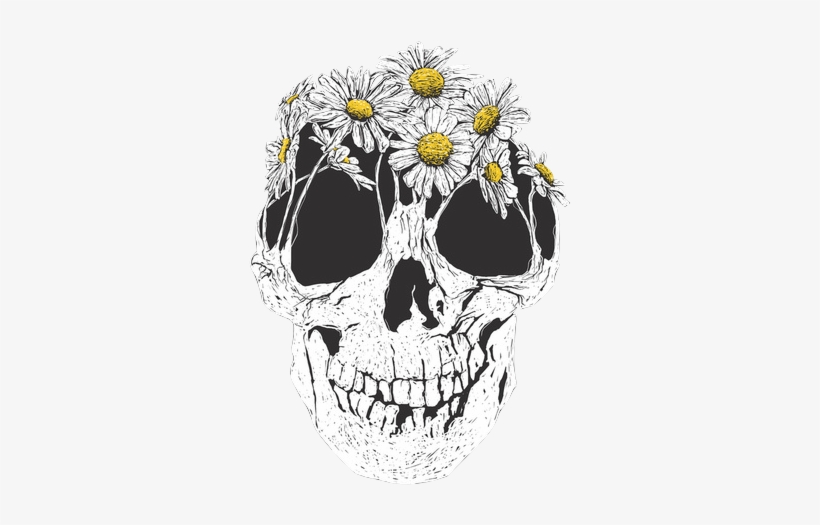 Skullflowers - Flowers And Skulls, transparent png #444719