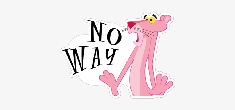 Viber Sticker «pink Panther» - Sticker, transparent png #445234