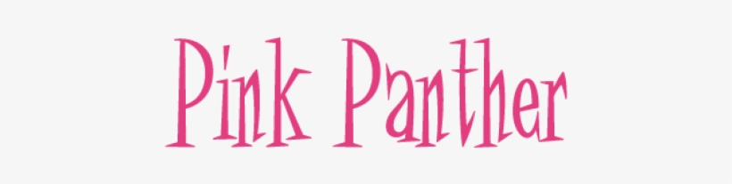 Pink Panther Eps Logo Vector - Pink Panther, transparent png #445345