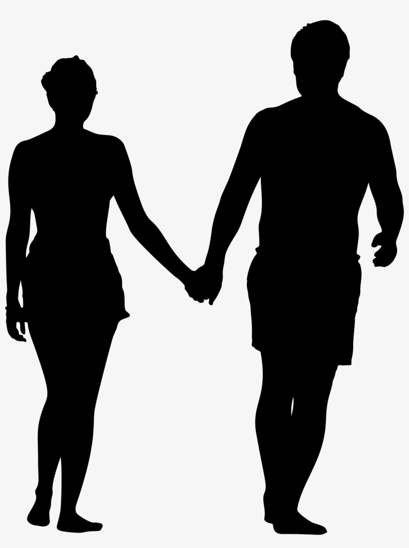 This Free Icons Png Design Of Beach Couple Silhouette, transparent png #445434