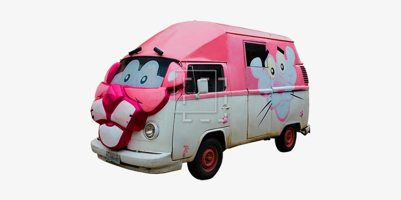 Pink Panther Van - Panther Van, transparent png #445464