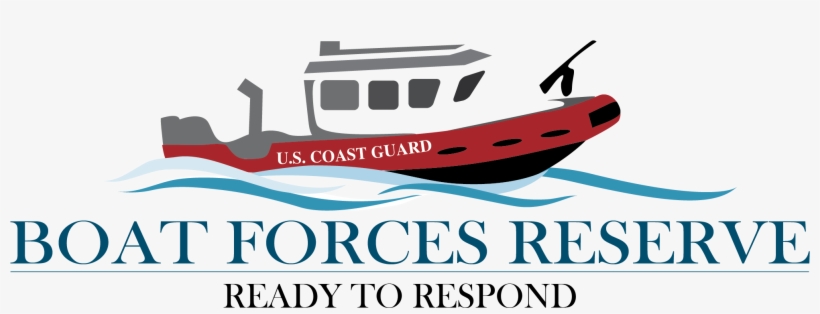 Boat Force Reserve Logo - Coast Guard Logo Boat, transparent png #445481