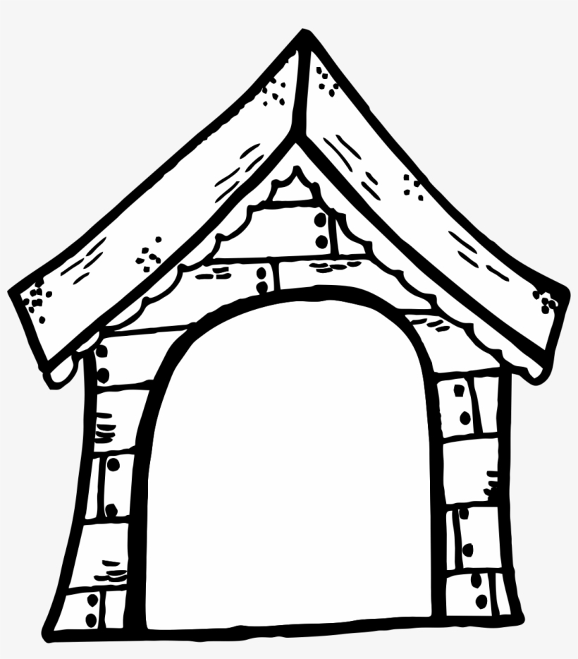 Clarinet Clipart Watercolor - House Clipart Black And White, transparent png #445586