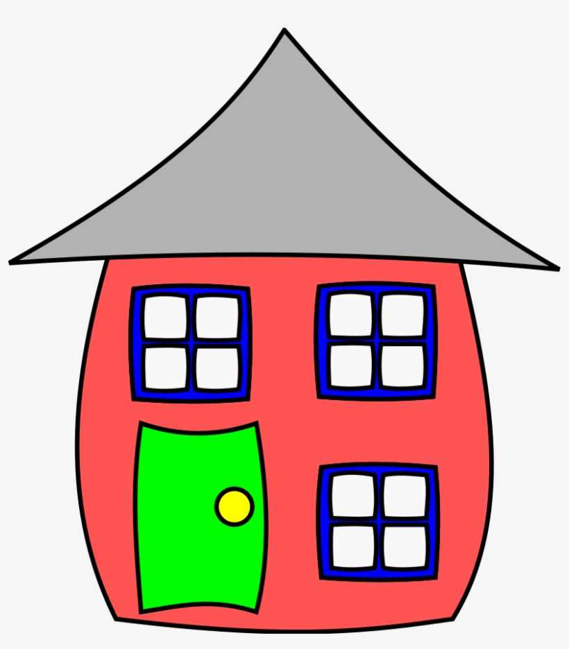Old House Clipart Png Cartoon - Cartoon House, transparent png #446102