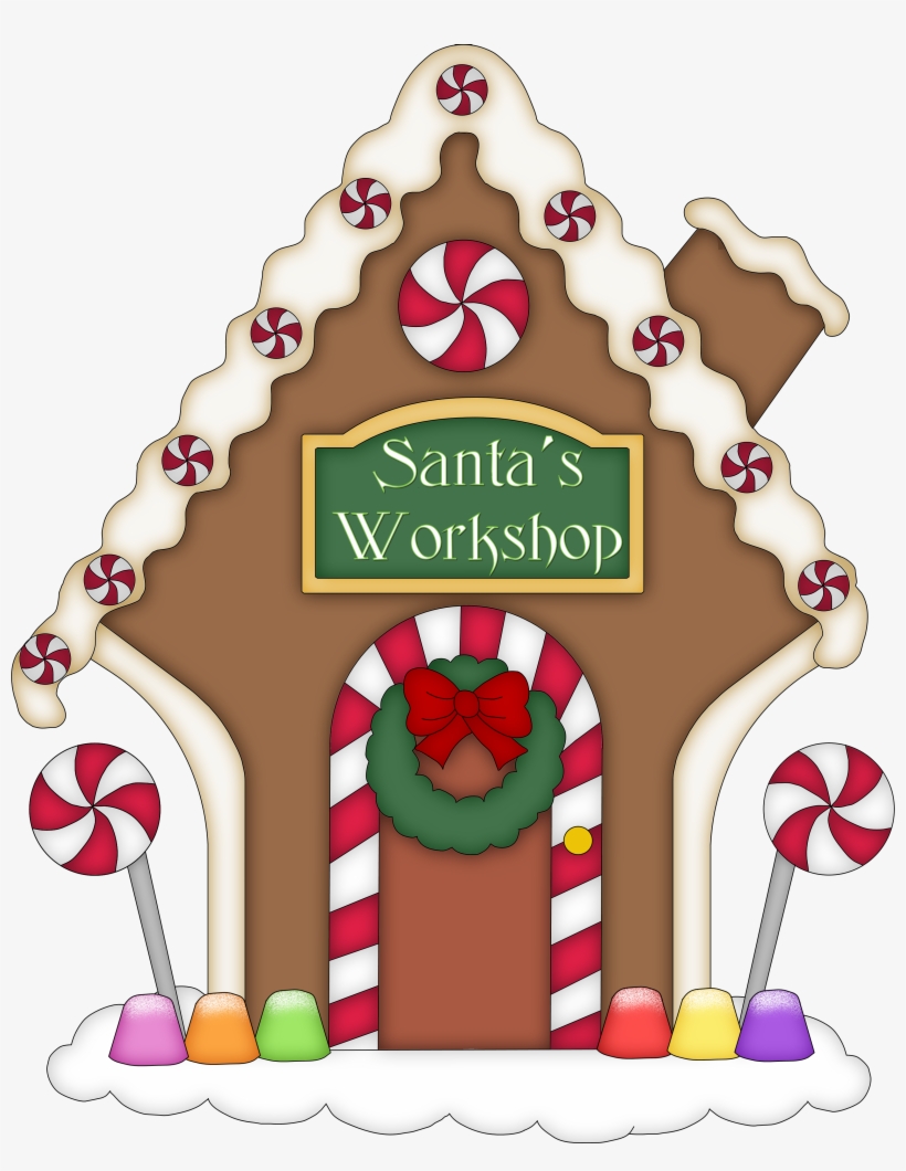 Sweets Clipart Gingerbread House Candy, transparent png #446403