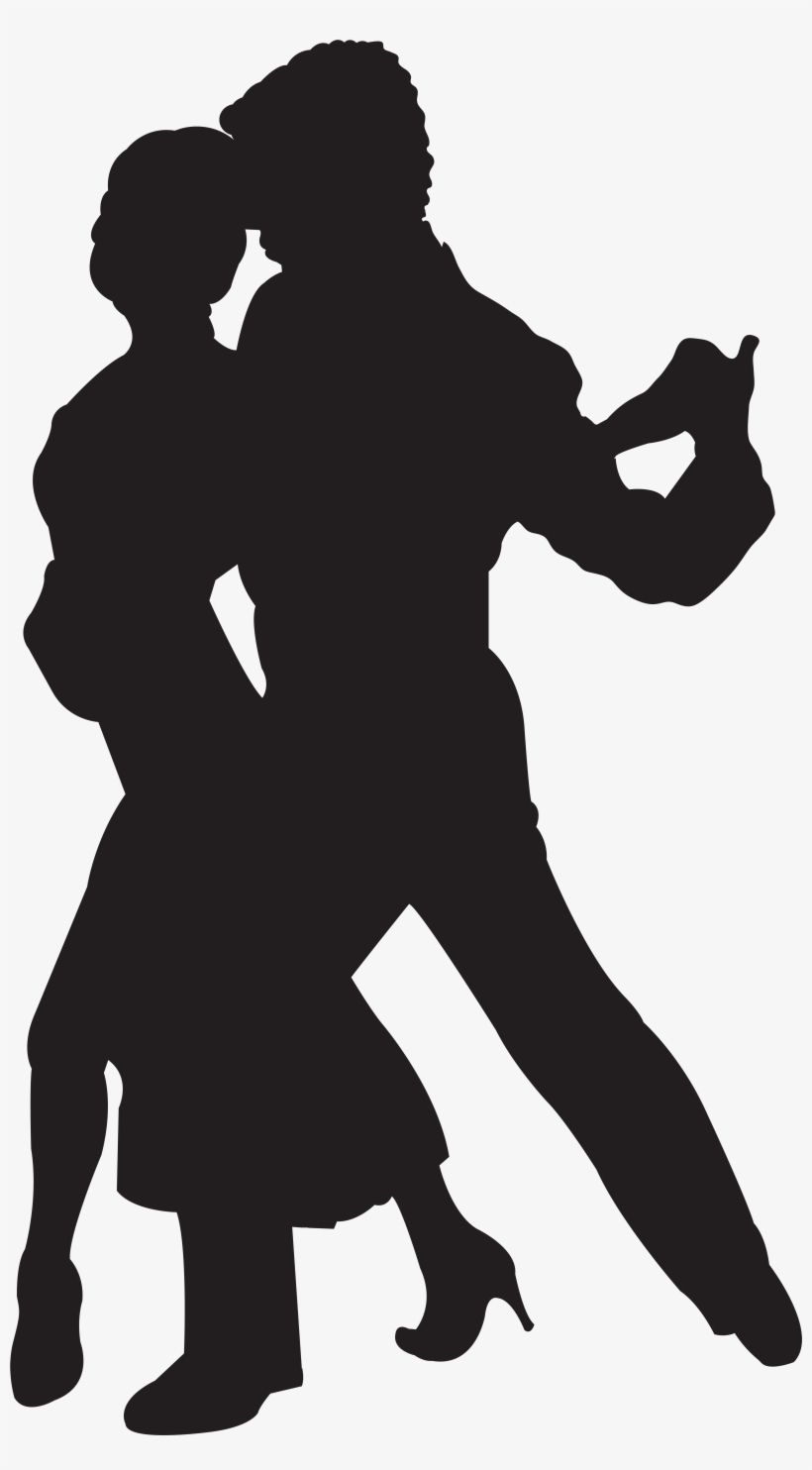 0, - Dancing Couple Lift Silhouette, transparent png #446636