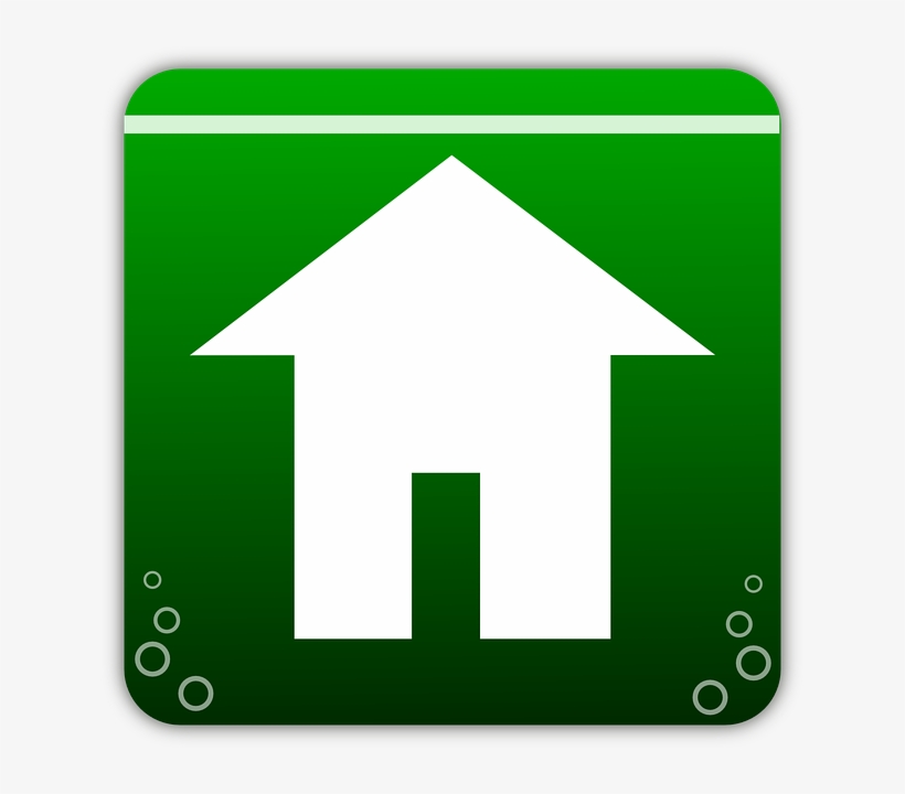 Home Icon, Green, Button, Home - Happy Independence Day 2017 Pakistan, transparent png #447218
