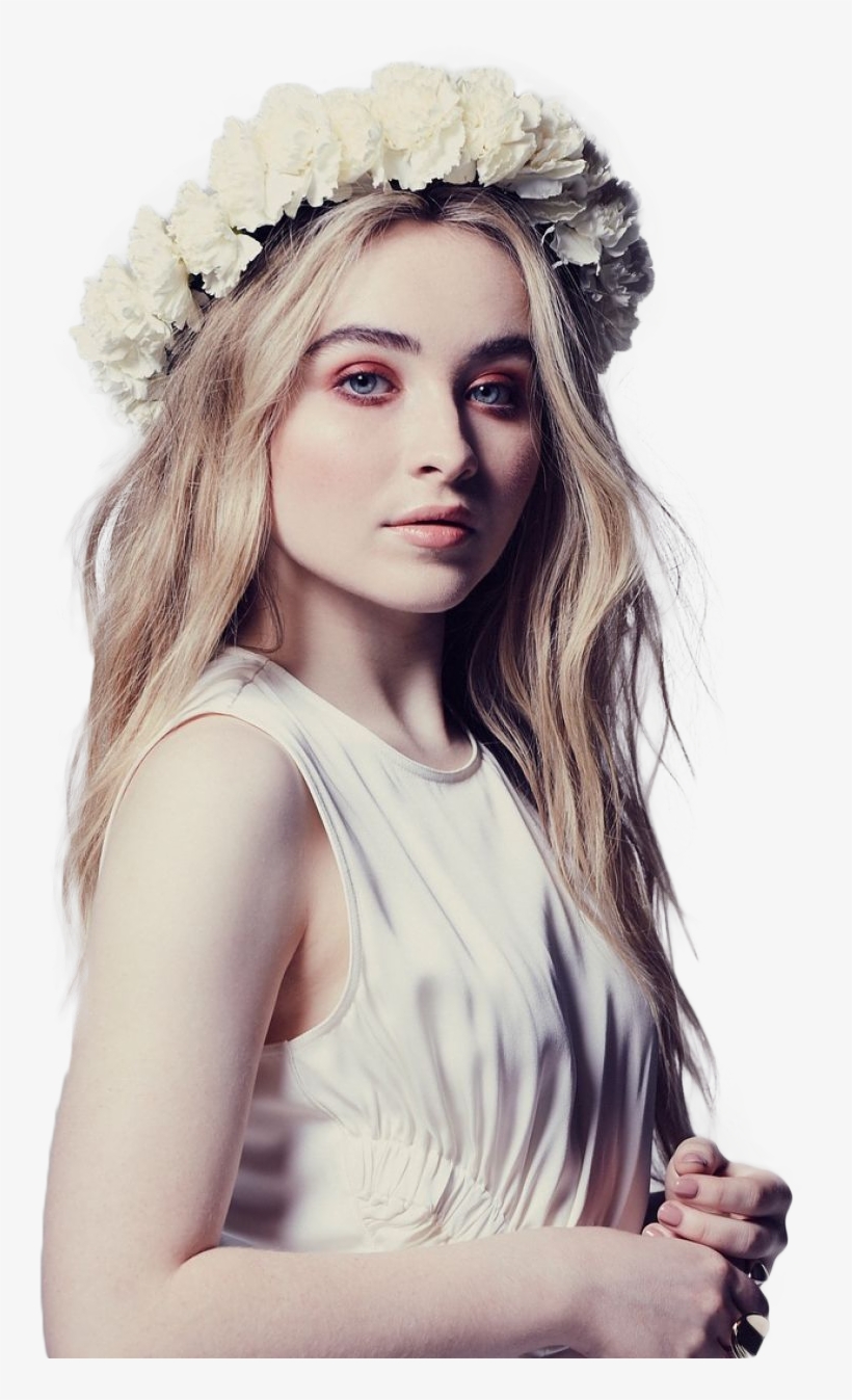 Sabrinacarpenter White, Bright, Cute, Sweet, Flower - Sabrina Carpenter Flower Crown, transparent png #447311