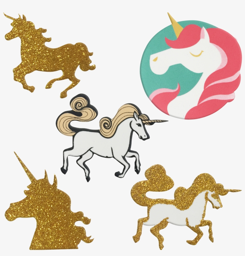 Aplique Ades 7 Cm Unicornio, transparent png #447455