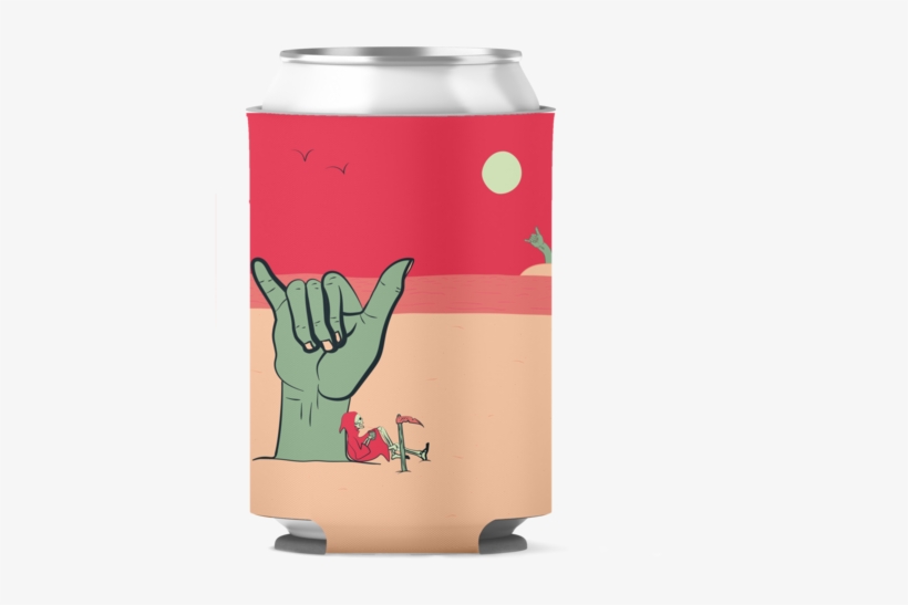 Shaka Paradise Koozie, transparent png #447572