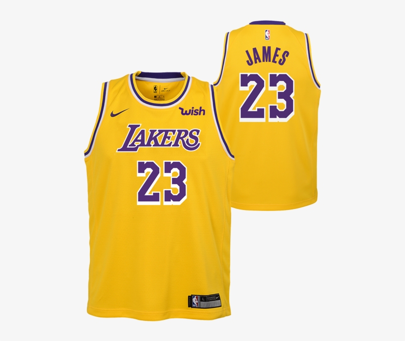 lebron james lakers jersey yellow