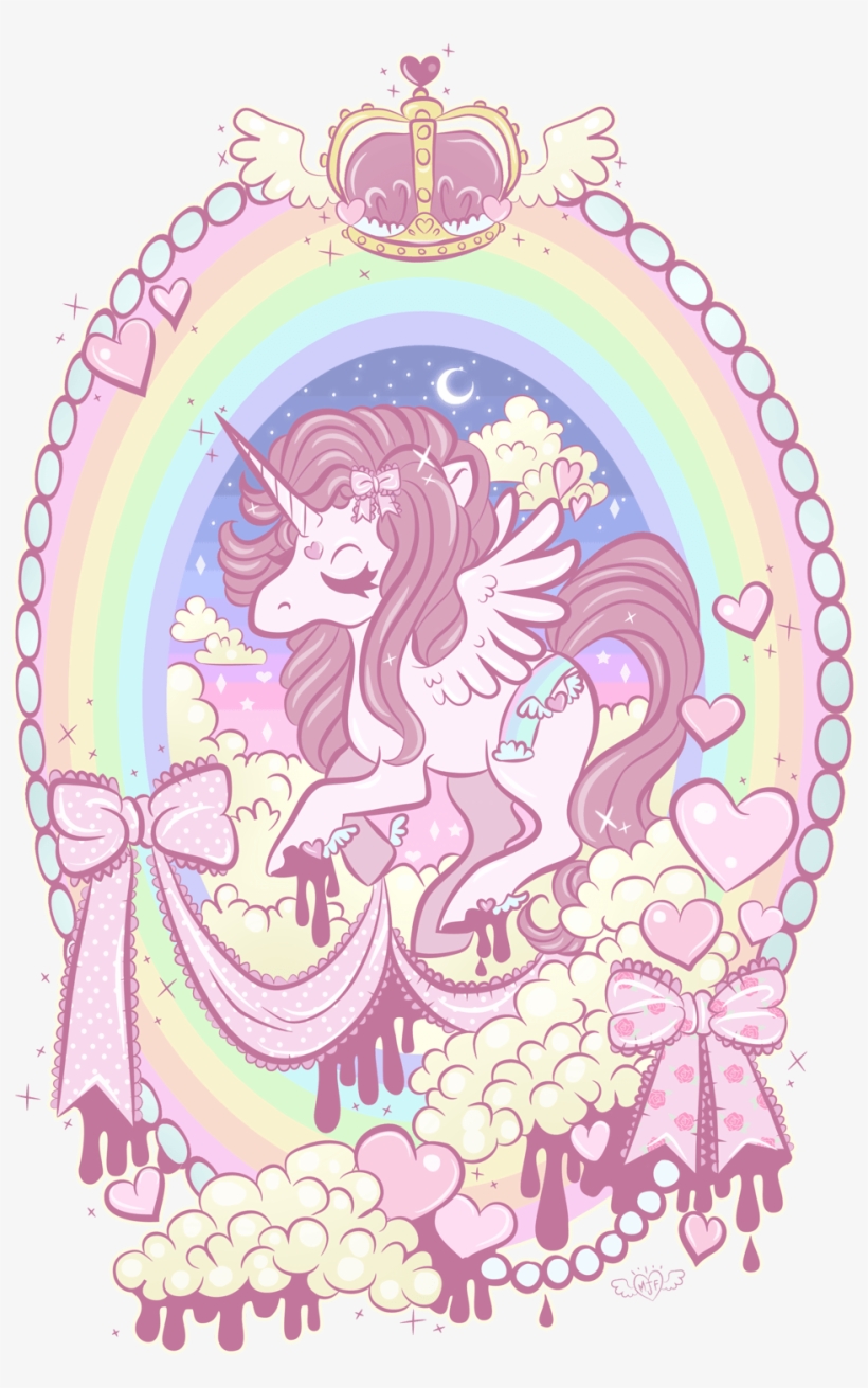 I M Unicorn As You Wish Wallpaper Wp3806503 - Pastel Unicorn, transparent png #448032