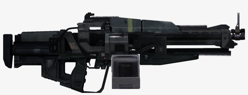 M249 Saw - Halo 5 Saw, transparent png #448075