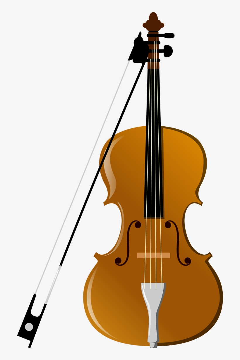 Violin Musical Instrument Cartoon Banner Royalty Free - Instrumentos Musicales De Mariachi, transparent png #448514