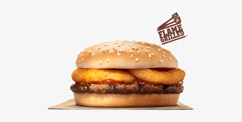Rodeo Burger - Burger King Aros De Cebolla, transparent png #448617