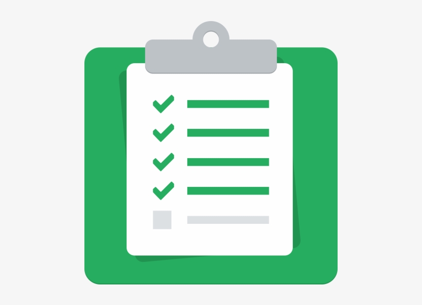 Checklist Icon Png - Green Checklist Png, transparent png #448766