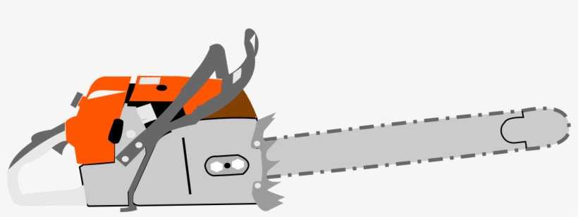 Chainsaw Clip Art - Chainsaw, transparent png #448806