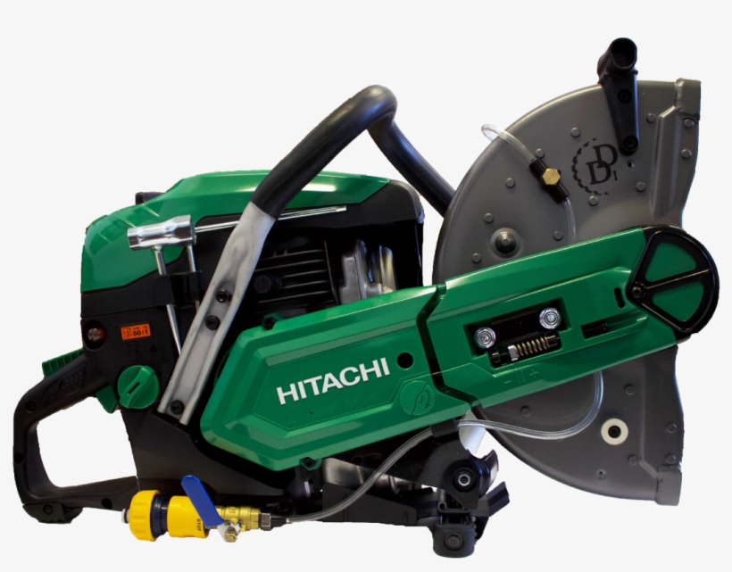 14" Hitachi 75cc 2-cycle Gas Powered Cut Off Saw, transparent png #448898