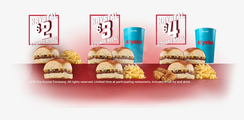 $2, $3, $4 Meal Deals - Fast Food, transparent png #448902