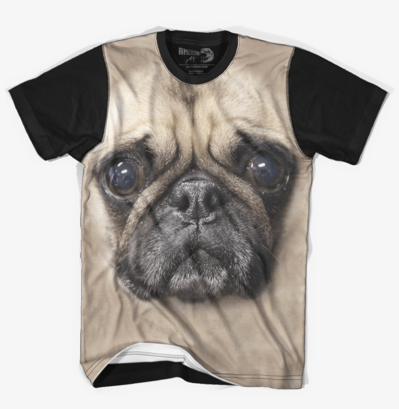Pug Face Pug Face - Teddy Roosevelt On A T Rex, transparent png #449501
