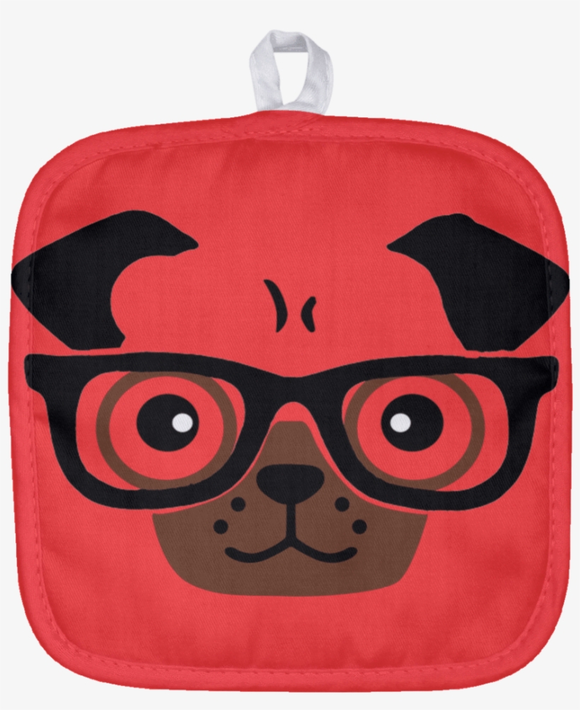 Pug Pot Holder - Mobile Phone, transparent png #449826