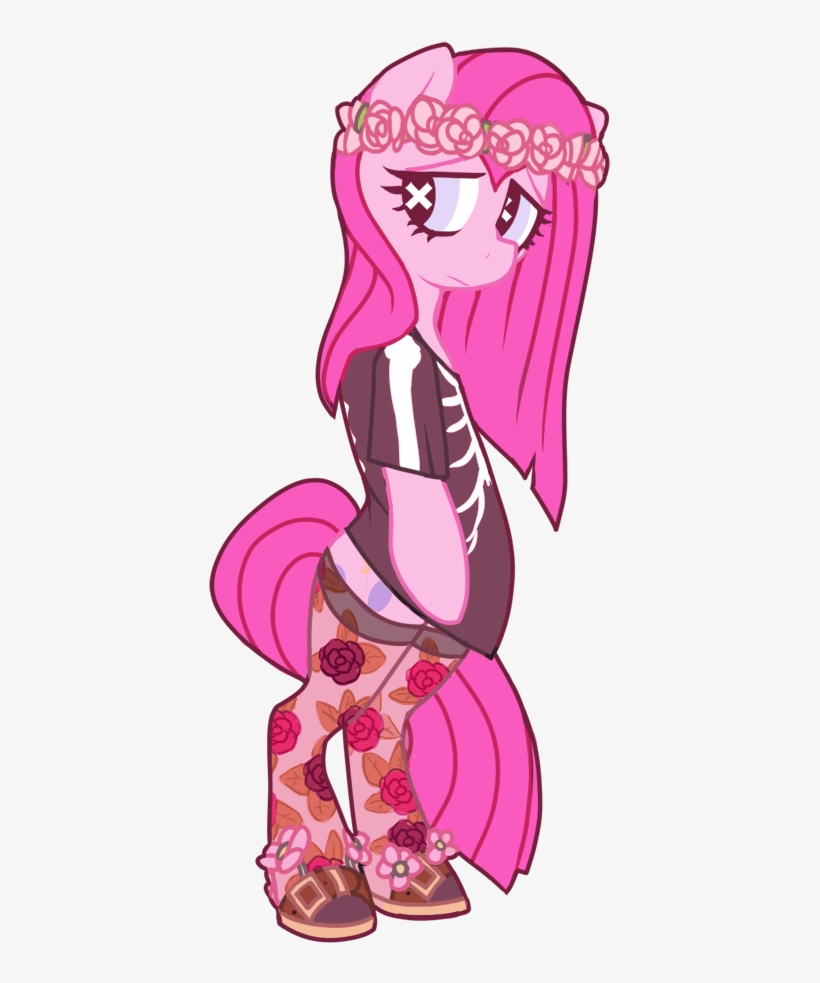 Mewball, Bipedal, Clothes, Fashion, Pastel Goth, Pinkamena - Pinkamena Diane Pie Clothes, transparent png #449846