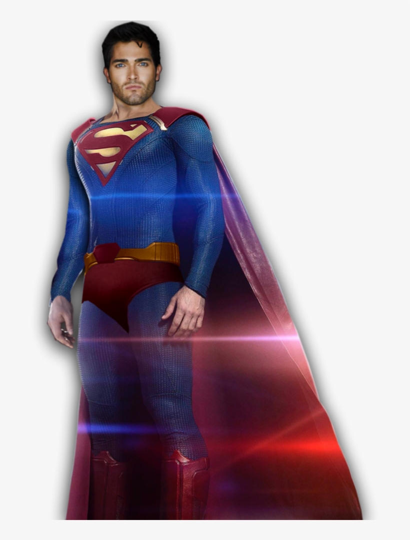 Supergirl Classic Superman Transparent By Spider - Standing Superman Logo Transparent, transparent png #449904