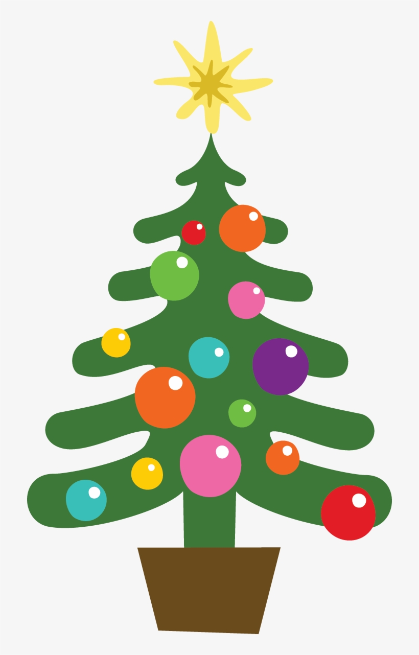 December Holidays Tree Clip Art Image Png - December Holidays Clip Art, transparent png #449965
