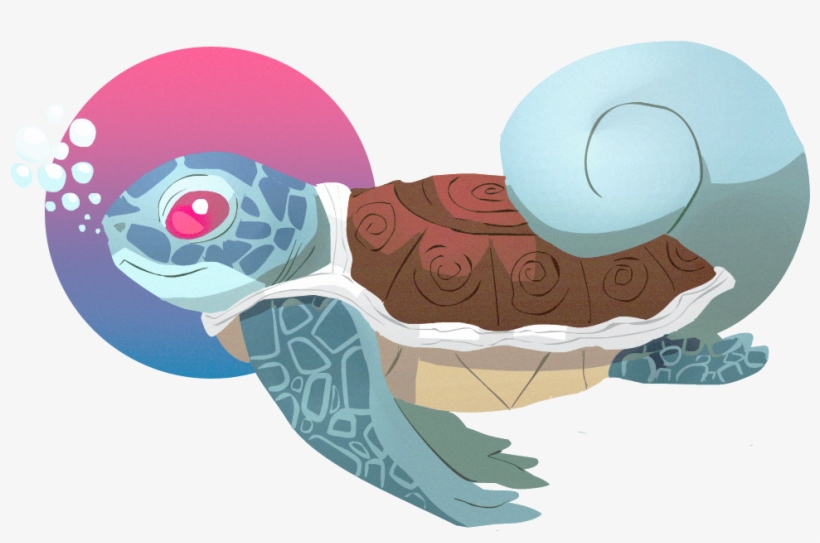 Pkmnathon Squirtle - Illustration, transparent png #4400059
