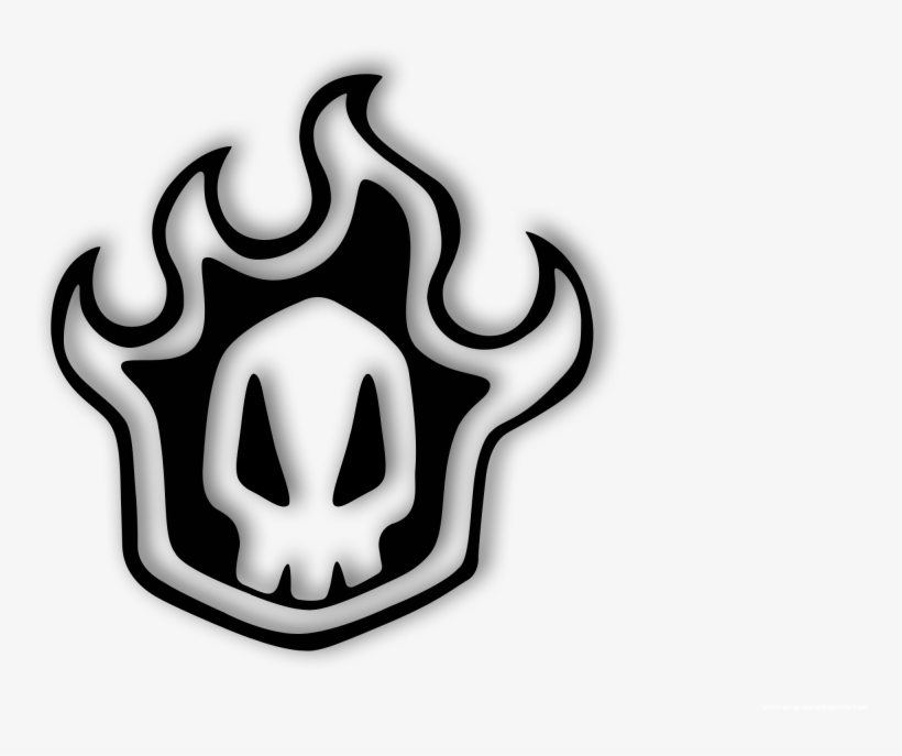Bs - Bleach Logo Skull, transparent png #4400353