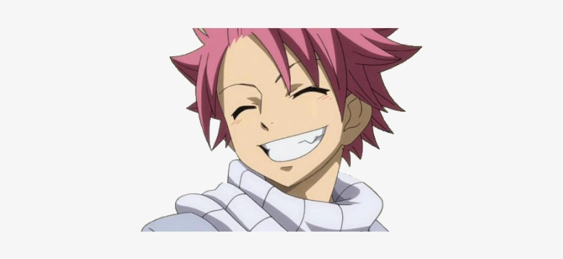 Photo - Fairy Tail Natsu Smile, transparent png #4401122