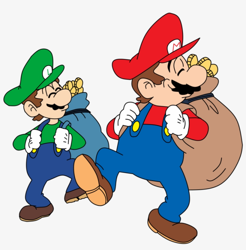 Image Library Download 2 Brothers Clipart - Bros Peach Hime Kyushutsu Dai, transparent png #4401715